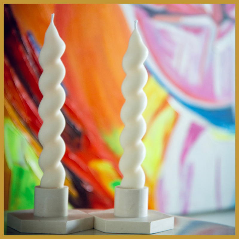 Swirl kaarsen